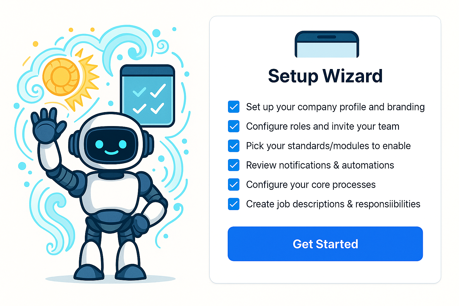 AI Wizard Steps