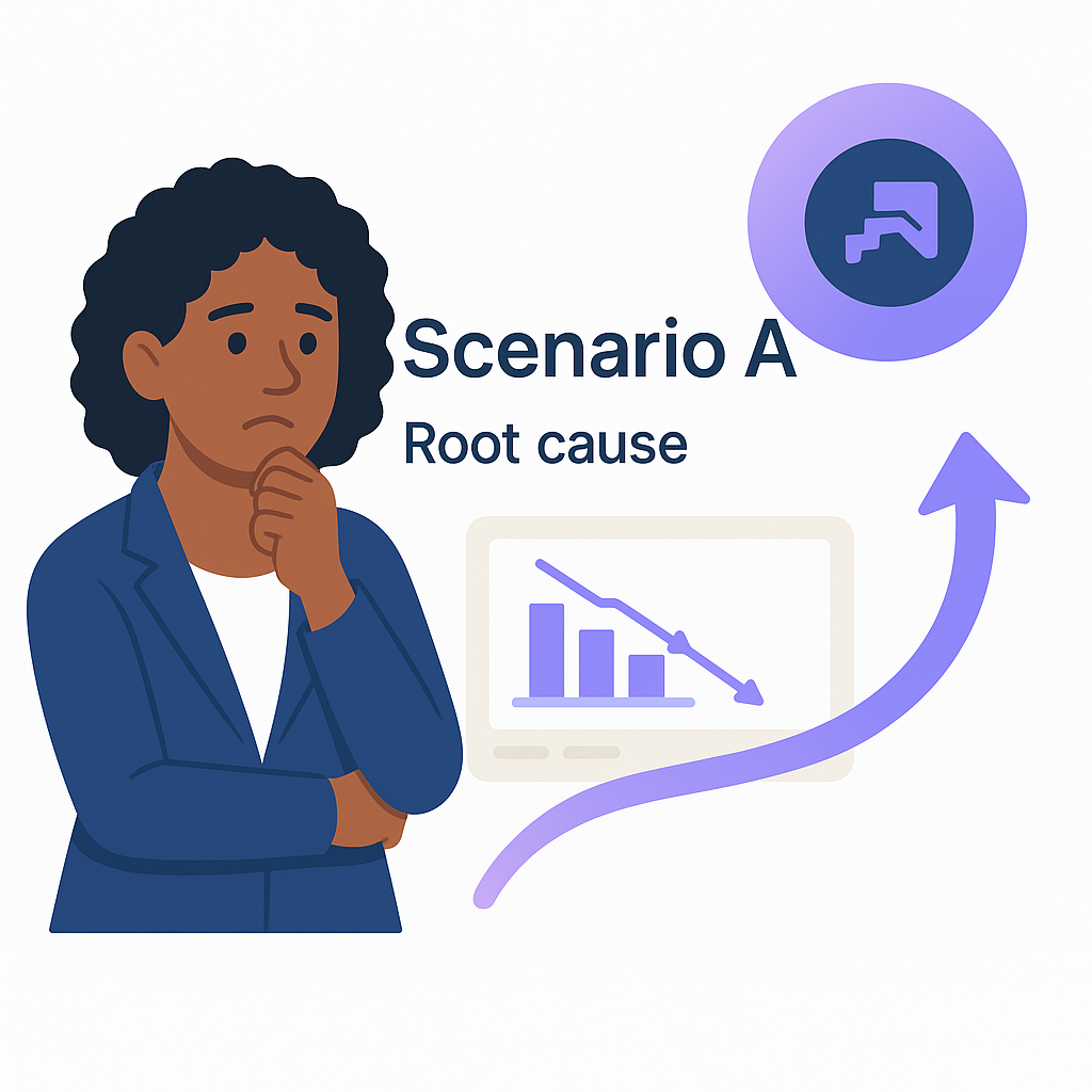 Scenario A preview – process gap analysis